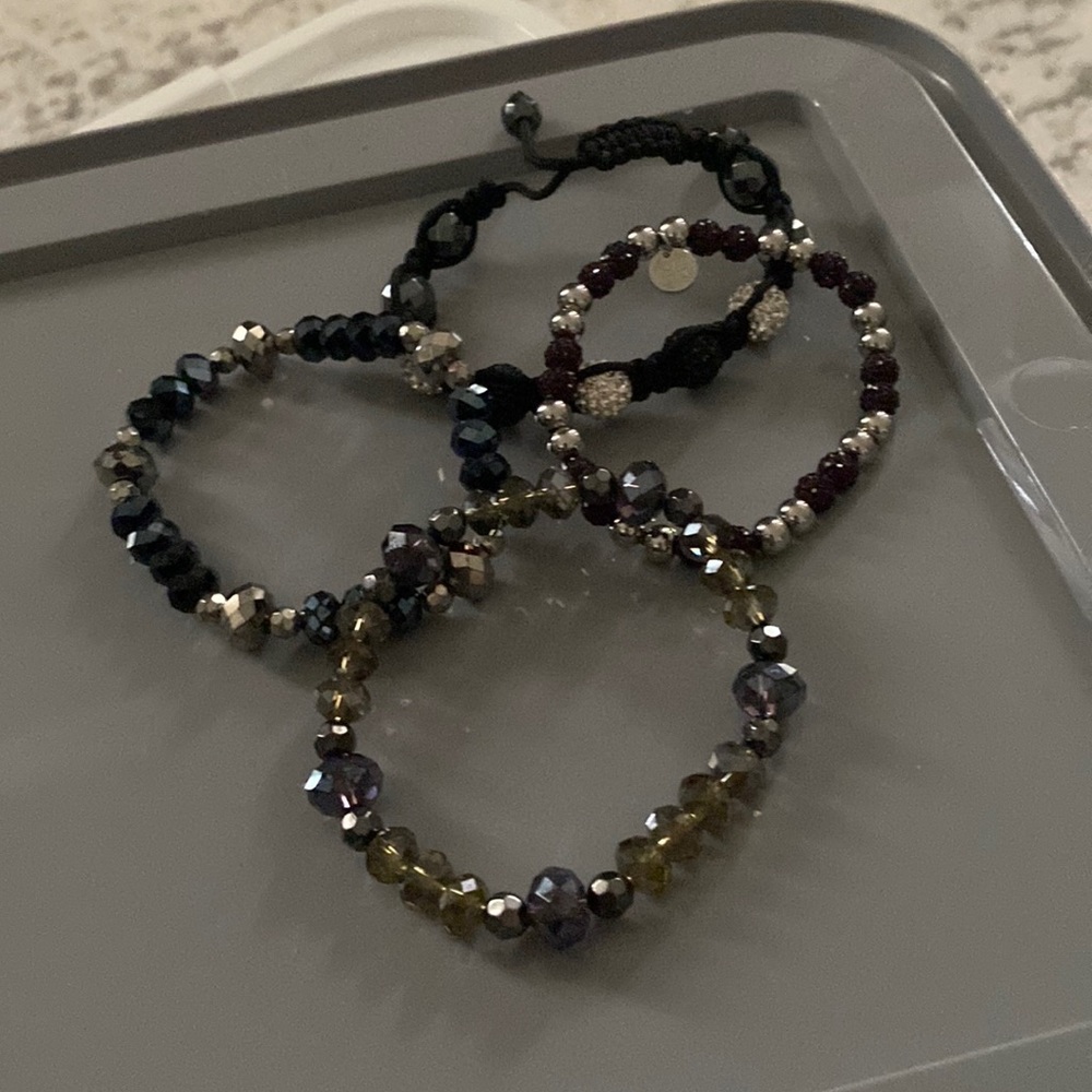 four bracelets